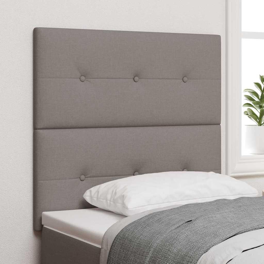 Hovedgærde med hovedgærde Gråbrun 80 cm Faux læder billede
