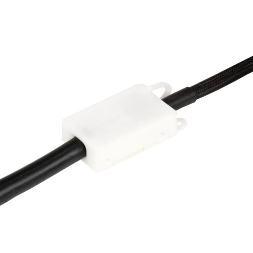 Industriel hængelampe E27 25 W - rund 19 cm, hvid/mangotræ