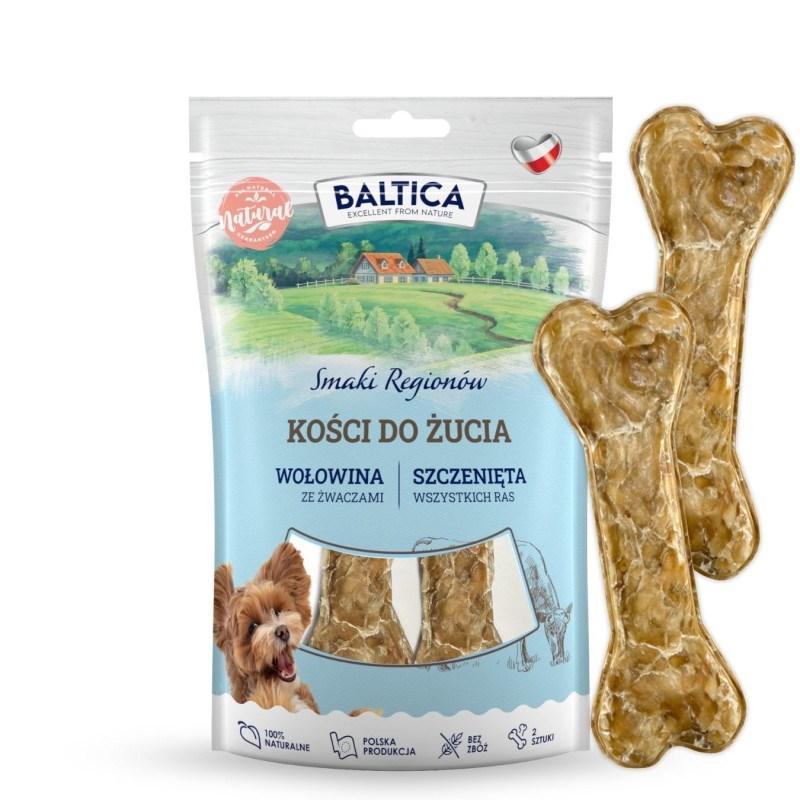 BALTICA hvalpegodbid – okse med kallun, tyggeben 2 stk billede