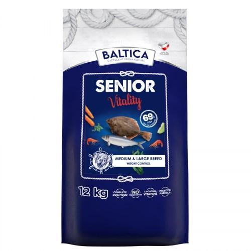 BALTICA Senior Vitality – tørfoder med baltisk fisk til mellem og store hunde, 12 kg billede