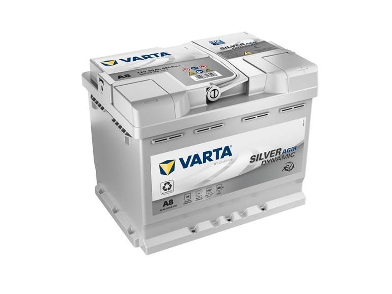 Bilbatteri 12V 60Ah - VARTA Start/Stop AGM billede