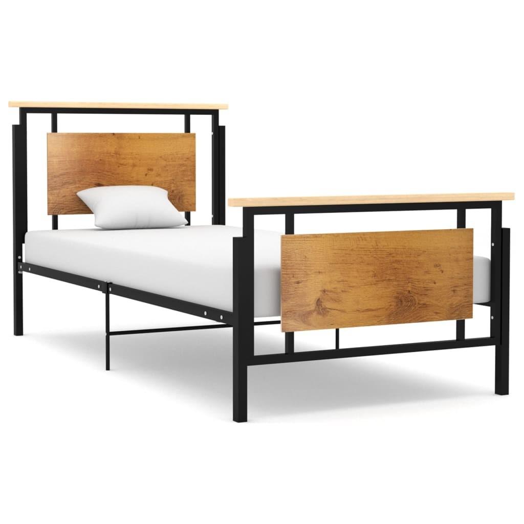 Sengestel 90x200 cm metal billede