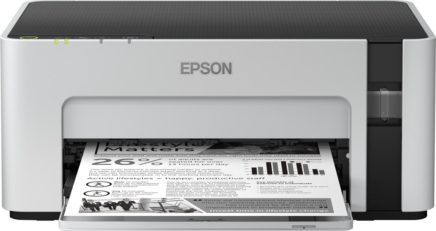 Epson EcoTank M1120 inkjetprinter A4 med Wi‑Fi (1440 × 720 dpi) billede
