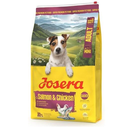 JOSERA Mini Laks & Kylling – tørfoder til voksne små hunde, 10 kg billede