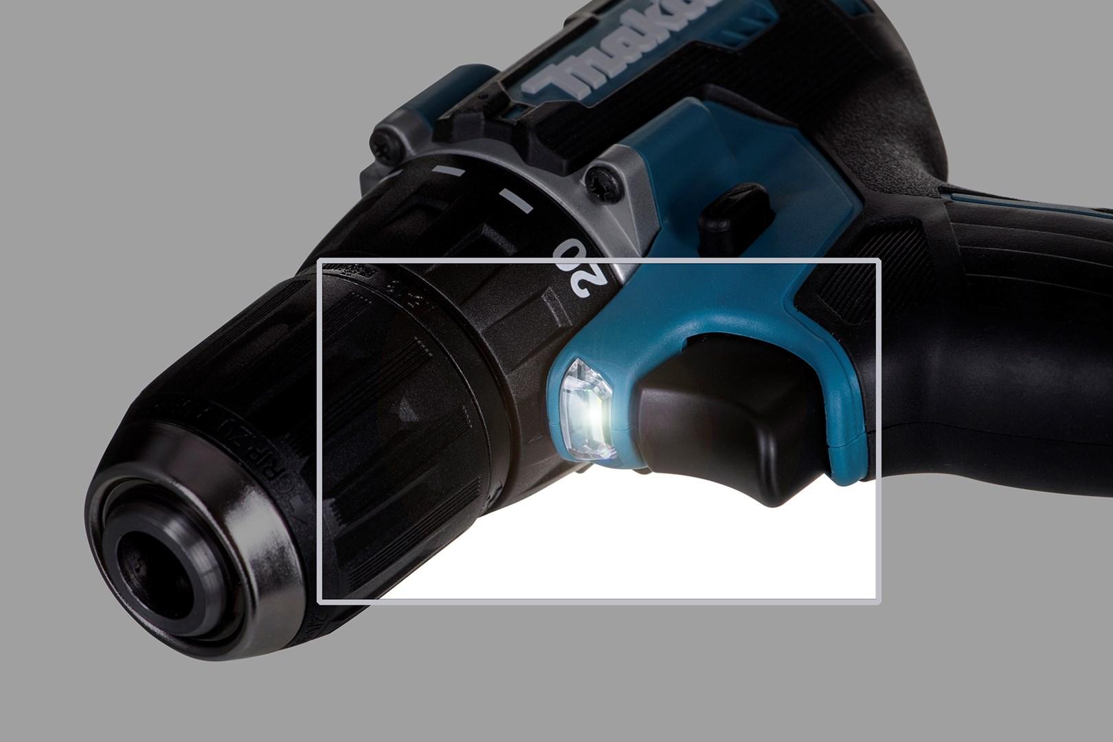 Makita DDF487Z akku-bore-/skruemaskine 18 V 40 Nm, kun maskine - SOLO