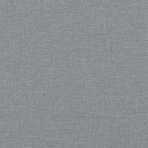 Seng med opbevaring og madras med madras Lysegrå 100 x 200 cm