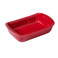 Ovn Fad Pyrex Supreme Hvid Keramik (22 x 15 cm) Rød