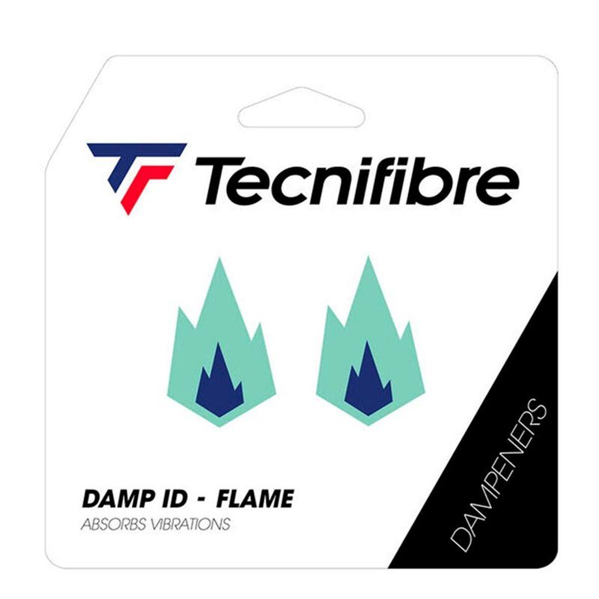 Tecnifibre Flame Damp vibrationsdæmper - grøn, 2 stk. billede