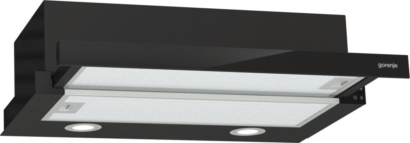 Gorenje TH62E4BG udtræksemhætte 60 cm - sort, 450 m³/t billede