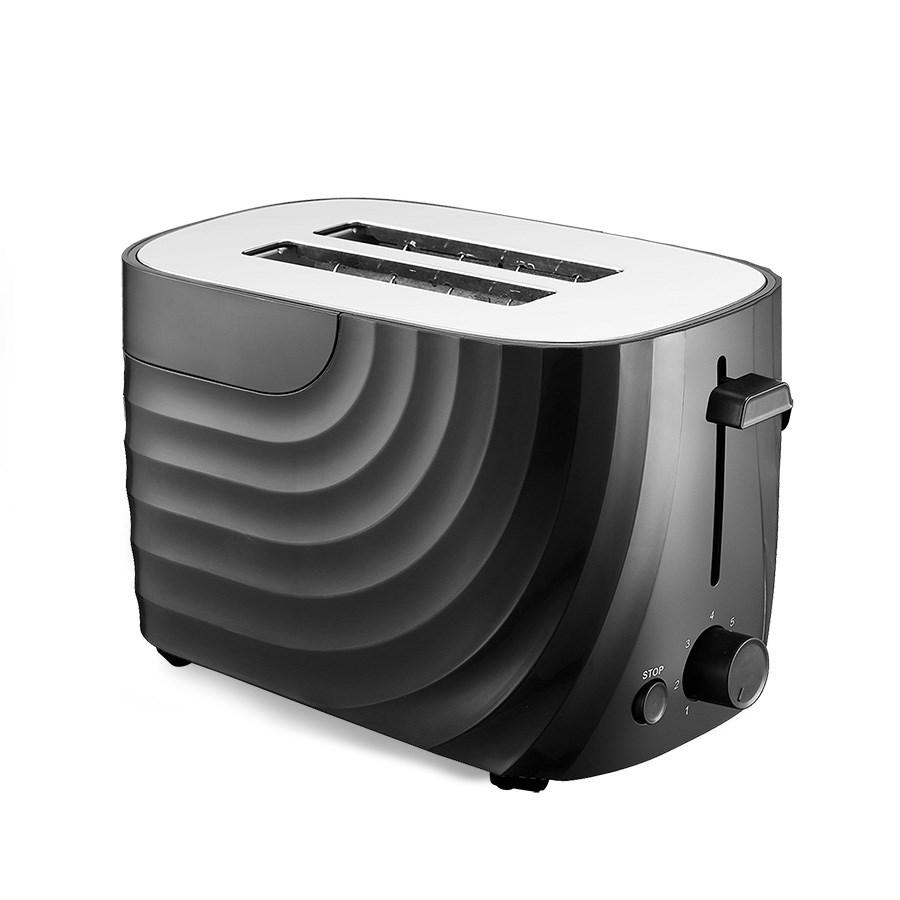 Maestro MR-706 brødrister - sort, 2 skiver, 700 W billede