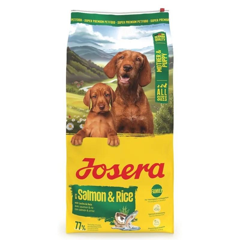 JOSERA Mother & Puppy Laks & Ris – tørfoder til hund – 12,5 kg billede