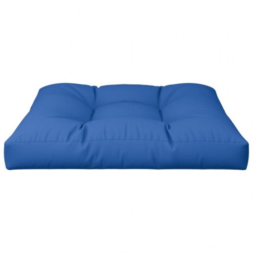 Pallehynde 70 × 70 × 12 cm - stof, kongeblå