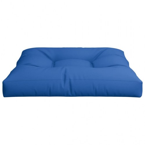 Pallehynde 70 × 70 × 12 cm - stof, kongeblå
