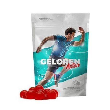 CONTIPRO Geloren Active Orange - vingummier til led med kollagen og C-vitamin, 90 stk. billede