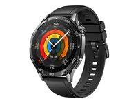 Huawei Watch GT 5 46 mm - sort smartwatch i rustfrit stål