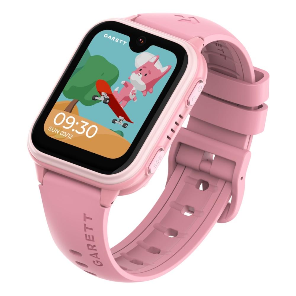 Garett Kids Vibe 4G smartwatch - lyserød (1,78" skærm, 8 GB)