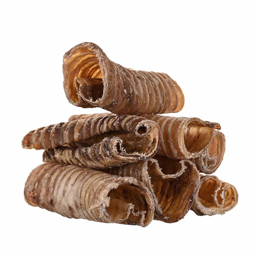 PETITTO Oksetraché – hundegodbid, naturligt tyg – 1 kg billede