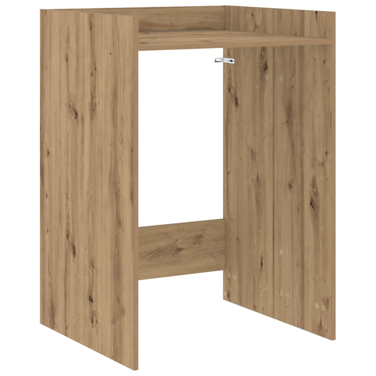 Vaskemaskine Skab Artisan eg 67,5 x 62 x 97 cm Konstrueret træ billede