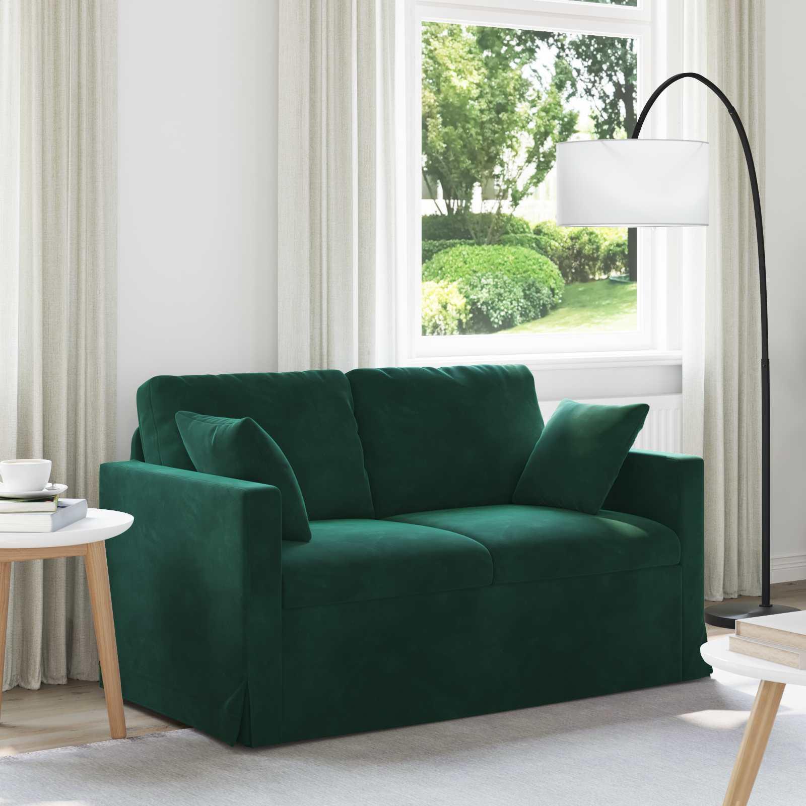 Sofa Mørkegrøn billede