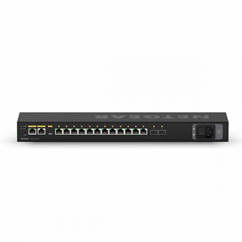 Netgear MSM4214X-100EUS 1U switch - 12x RJ45, sort