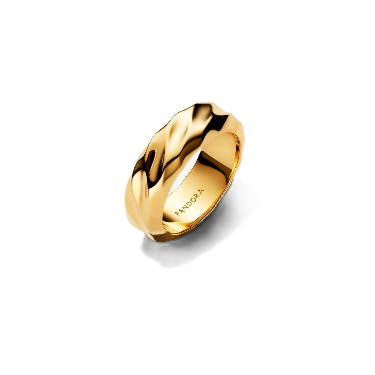 Pandora ring til kvinder 16 - gylden (163886C00-56) billede