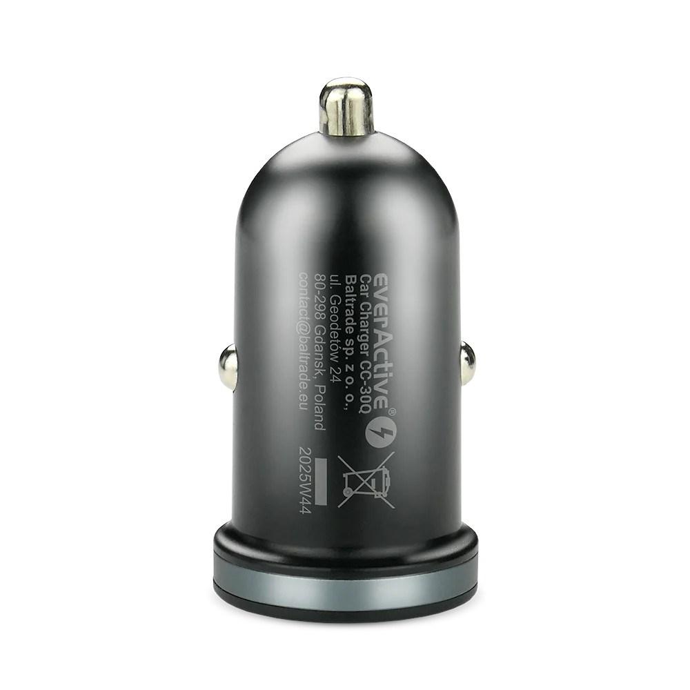 everActive CC-30Q biloplader - USB-A + USB-C PD/QC 3.0, 35 W billede