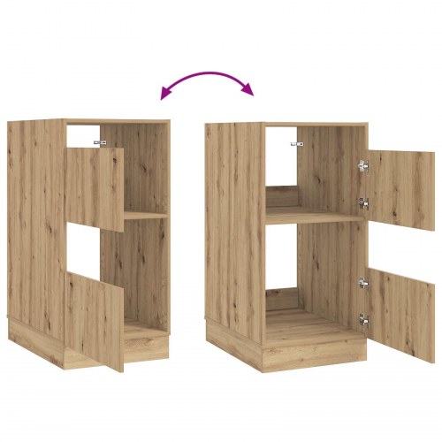 Vaskeskab Artisan Egetræ 50 x 68 x 102 cm Konstrueret træ