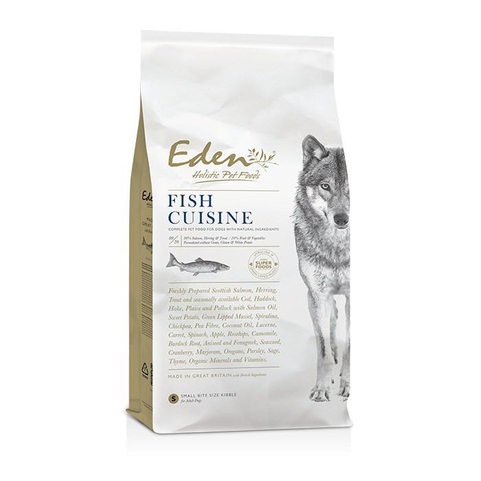 Eden Fish Cuisine 80/20 - små racer, tørfoder til hund - 2 kg billede