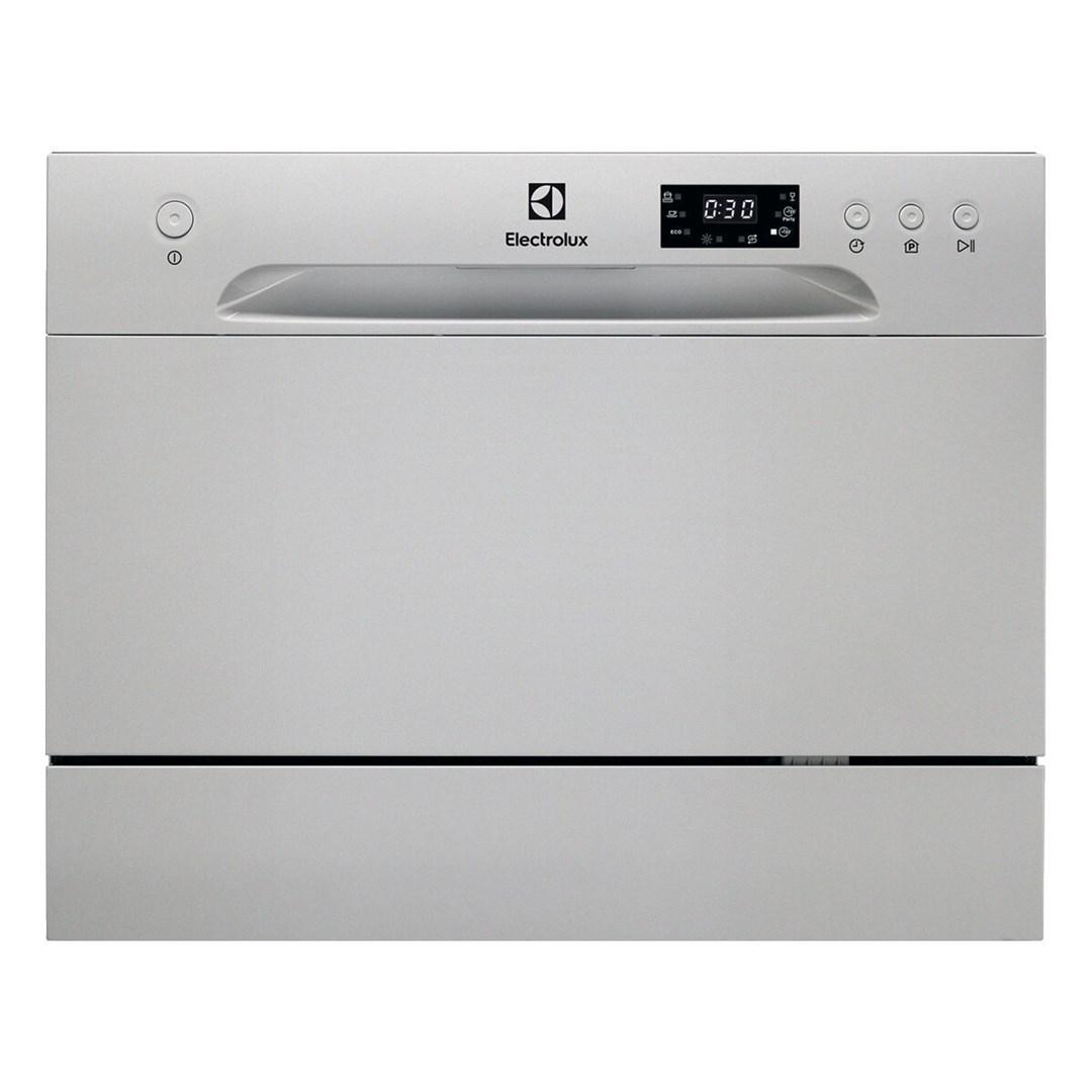 Electrolux ESF2400OS bordopvaskemaskine - 6 kuverter, sølv billede