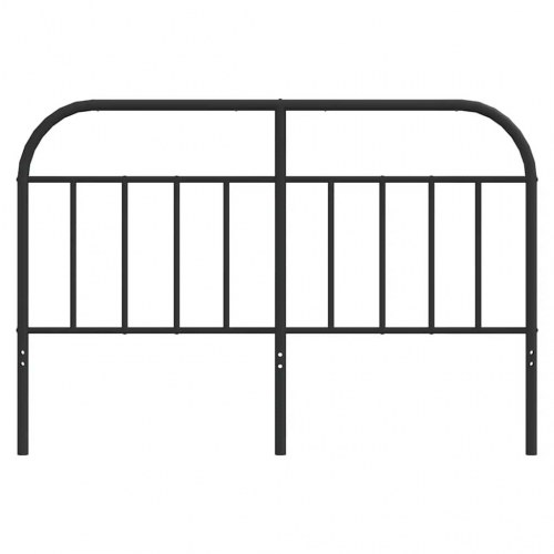 Udskiftningsgavl i metal 135 cm - sort