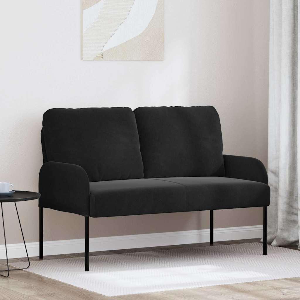Sofaer med pude 110cm Sort Krydsfinér billede
