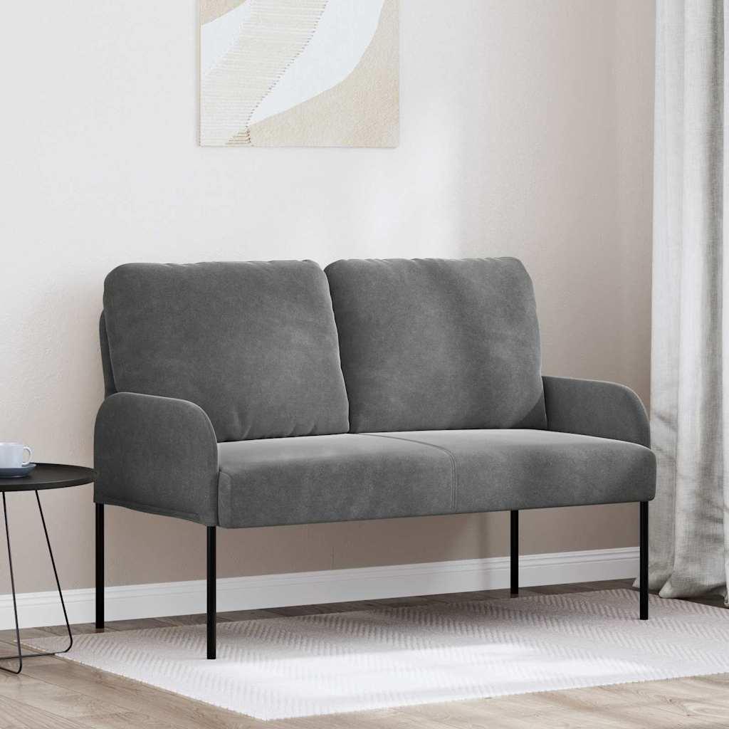 Sofaer med pude 110cm Mørkegrå Krydsfinér billede