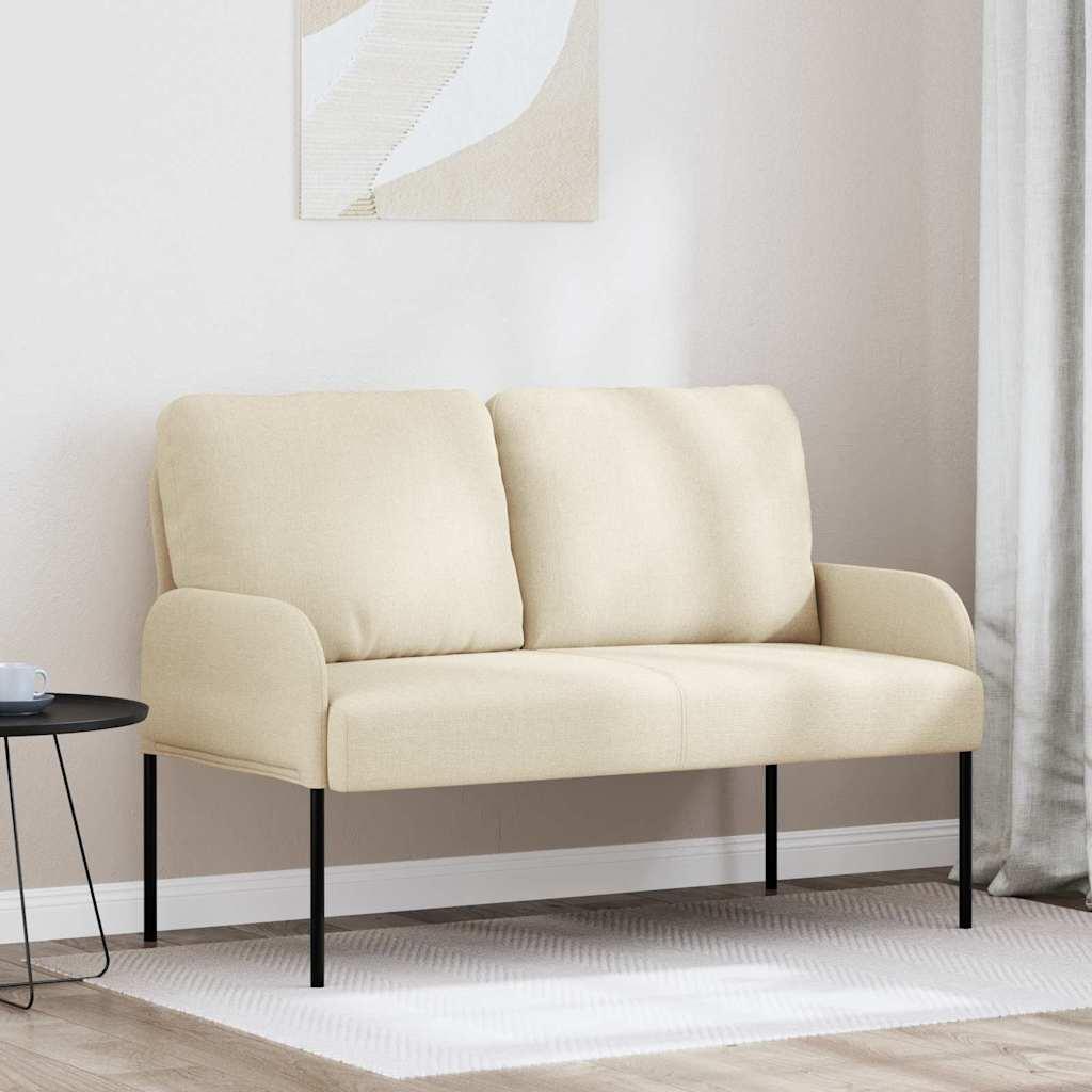 Sofaer med pude 110cm Creme Krydsfinér billede