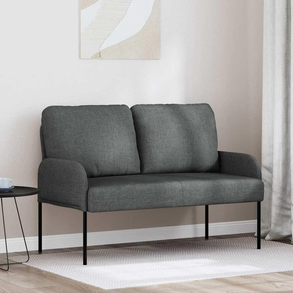 Sofaer med pude 110cm Mørkegrå Krydsfinér billede