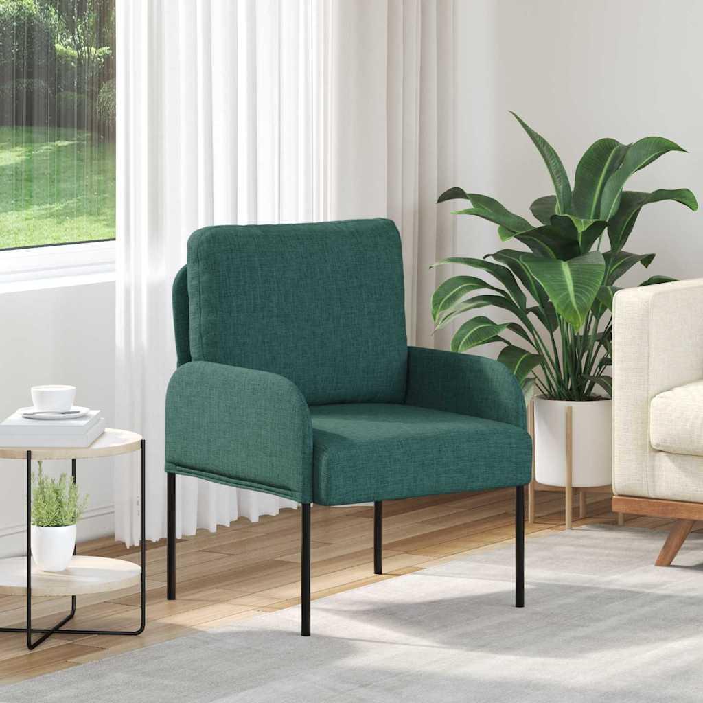 Sofaer med pude 55cm Mørkegrøn Krydsfinér billede