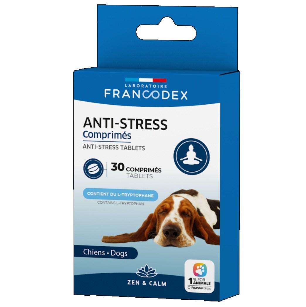 FRANCODEX Anti-stress tabletter til hunde – 30 stk billede