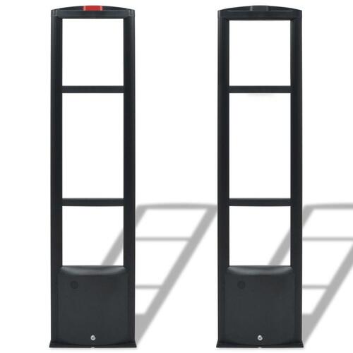 RF-antennesystem med alarmbrikker og alarmbrikfjernere 8,2 MHz sort