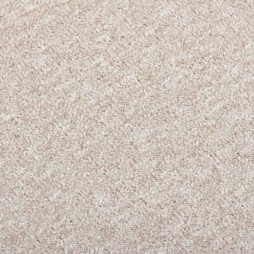 Tæppefliser 20 stk. 5 m² 50x50 cm lys beige