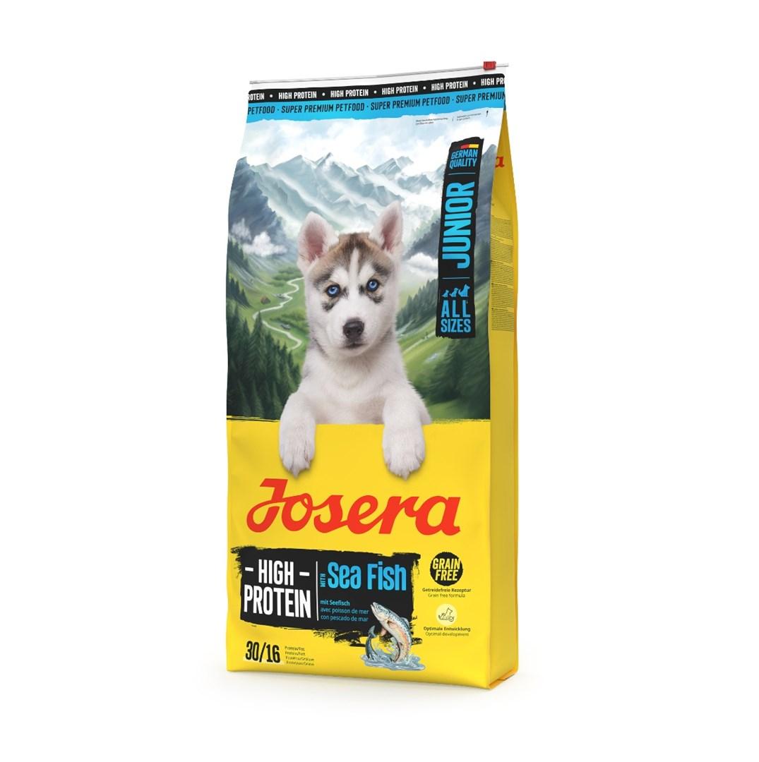 JOSERA Junior High Protein Sea Fish – tørfoder til hund – 12,5 kg billede