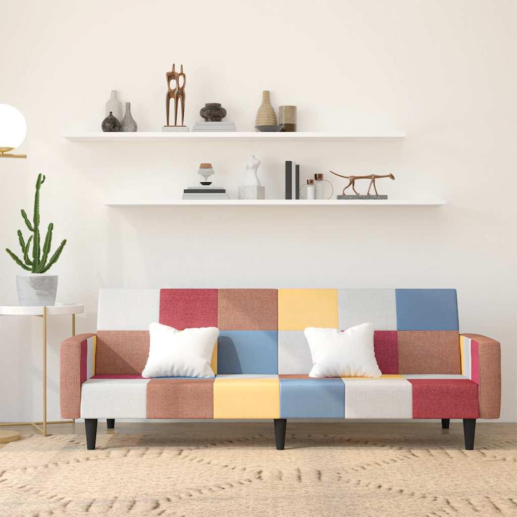 2-personers sovesofa stof billede