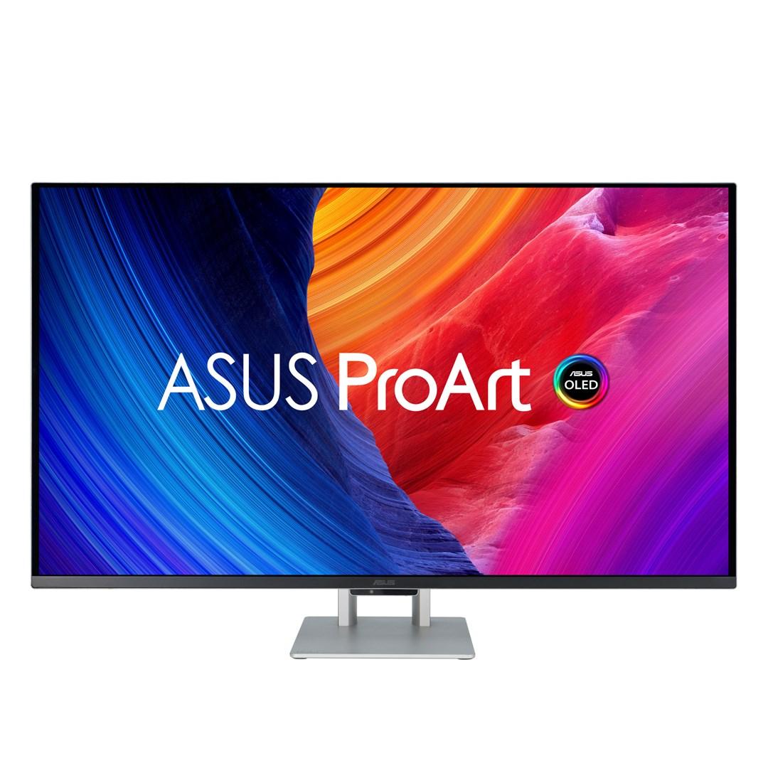 ASUS ProArt OLED PA32UCDM 31,5" 4K QD‑OLED skærm - Sølv