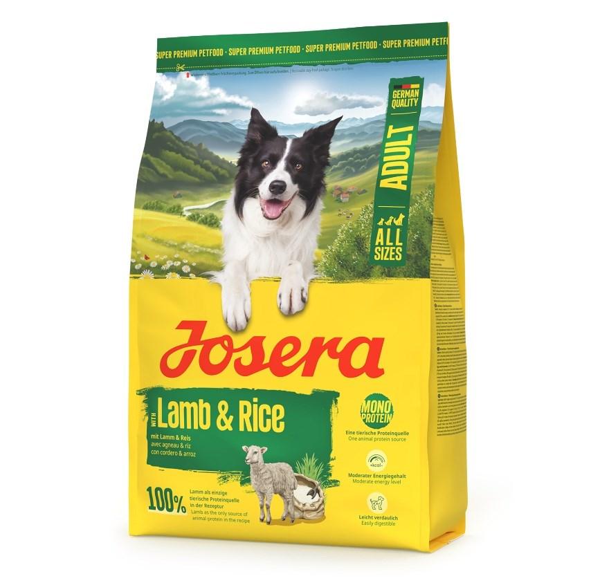 JOSERA Lamb & Rice tørfoder til hund – 3 kg billede