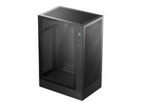 DeepCool CH170 Plus microATX kabinet - mid tower, sort med hærdet glas billede