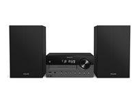 Philips TAM4505M2 mikrosystem - 80 W - mørkegrå