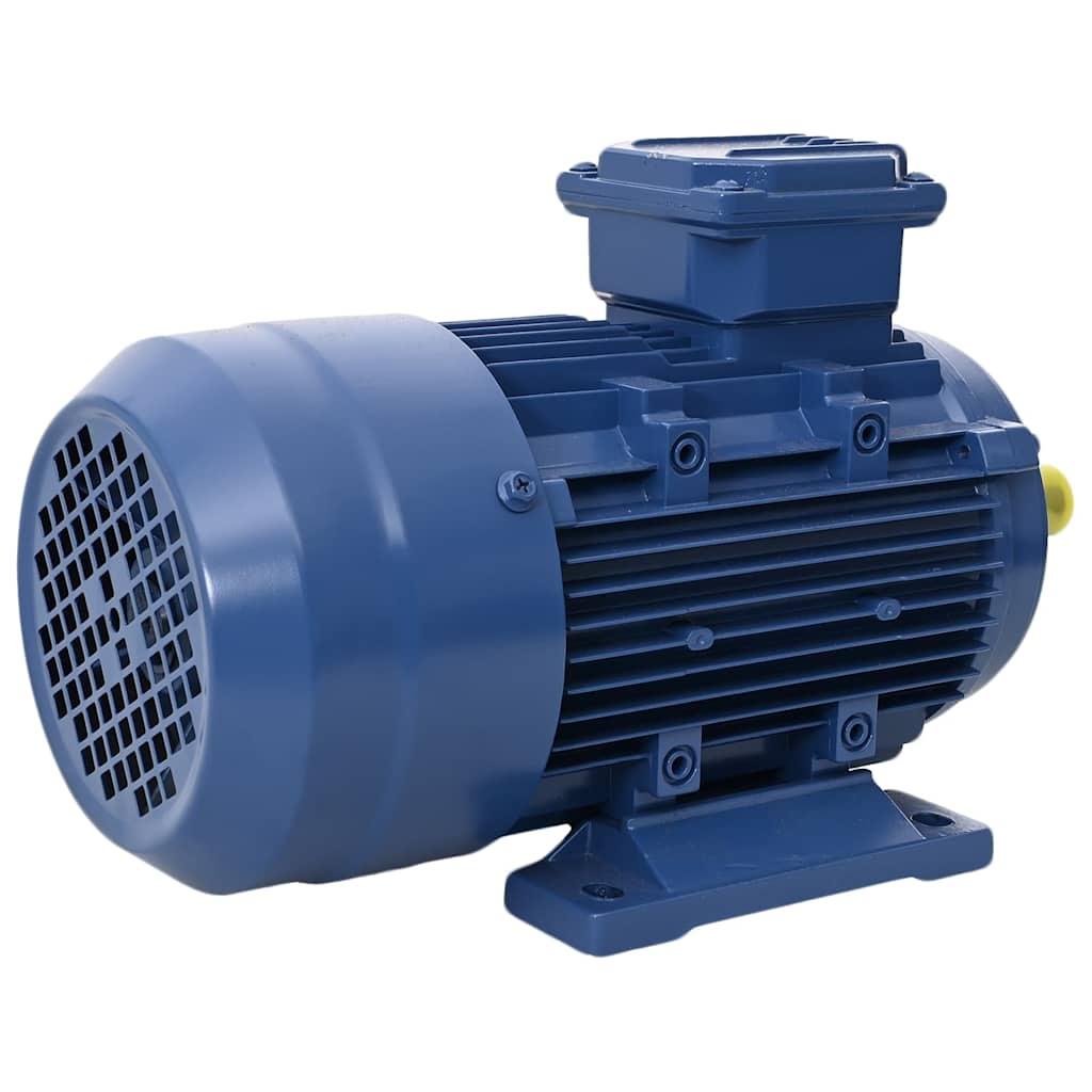 3-faset elektrisk motor 1,5 kW/2 hk 2-polet 2840 o/m aluminium billede