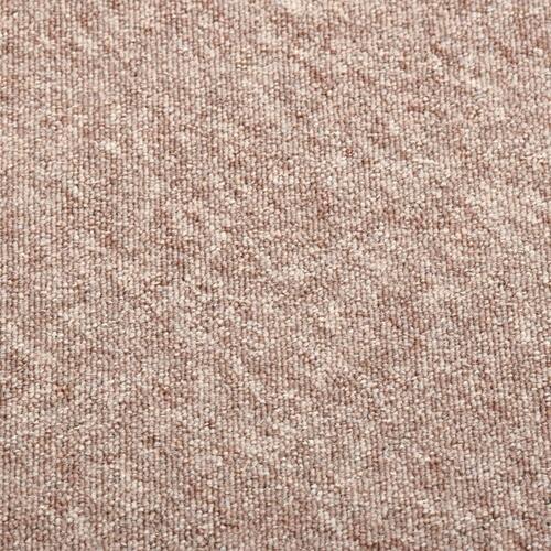 Tæppefliser 20 stk. 5 m² 50x50 cm beige