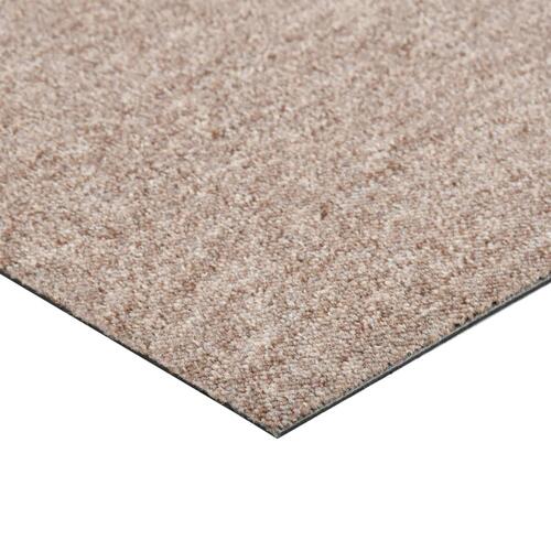 Tæppefliser 20 stk. 5 m² 50x50 cm beige