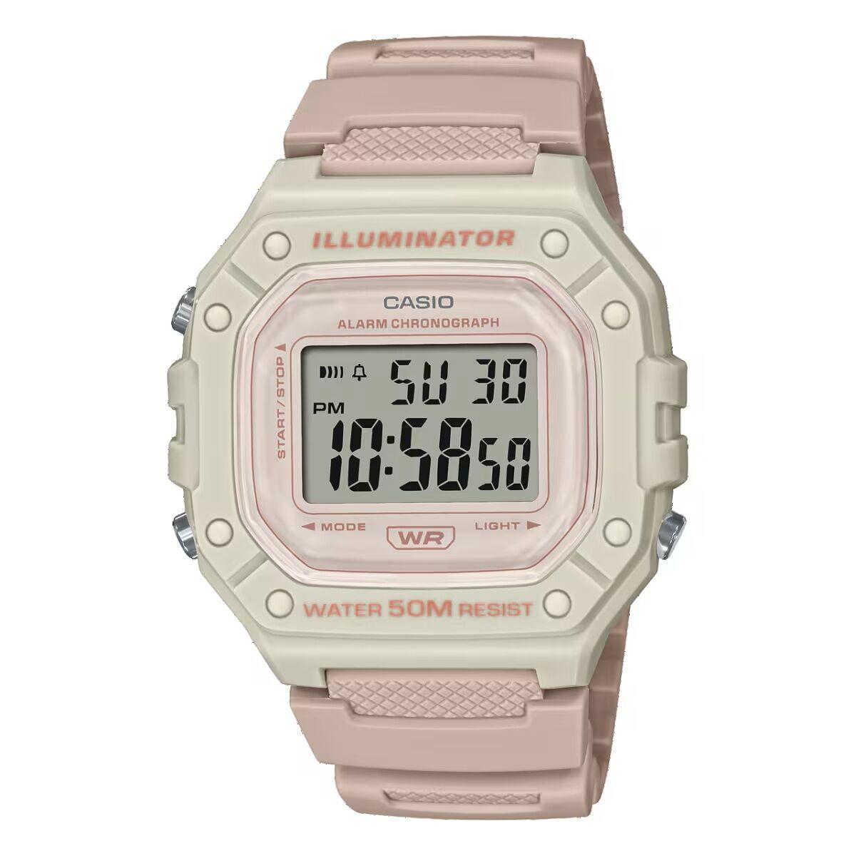 Casio W-218HC SPORT Illuminator dameur - kvarts, 43 mm billede