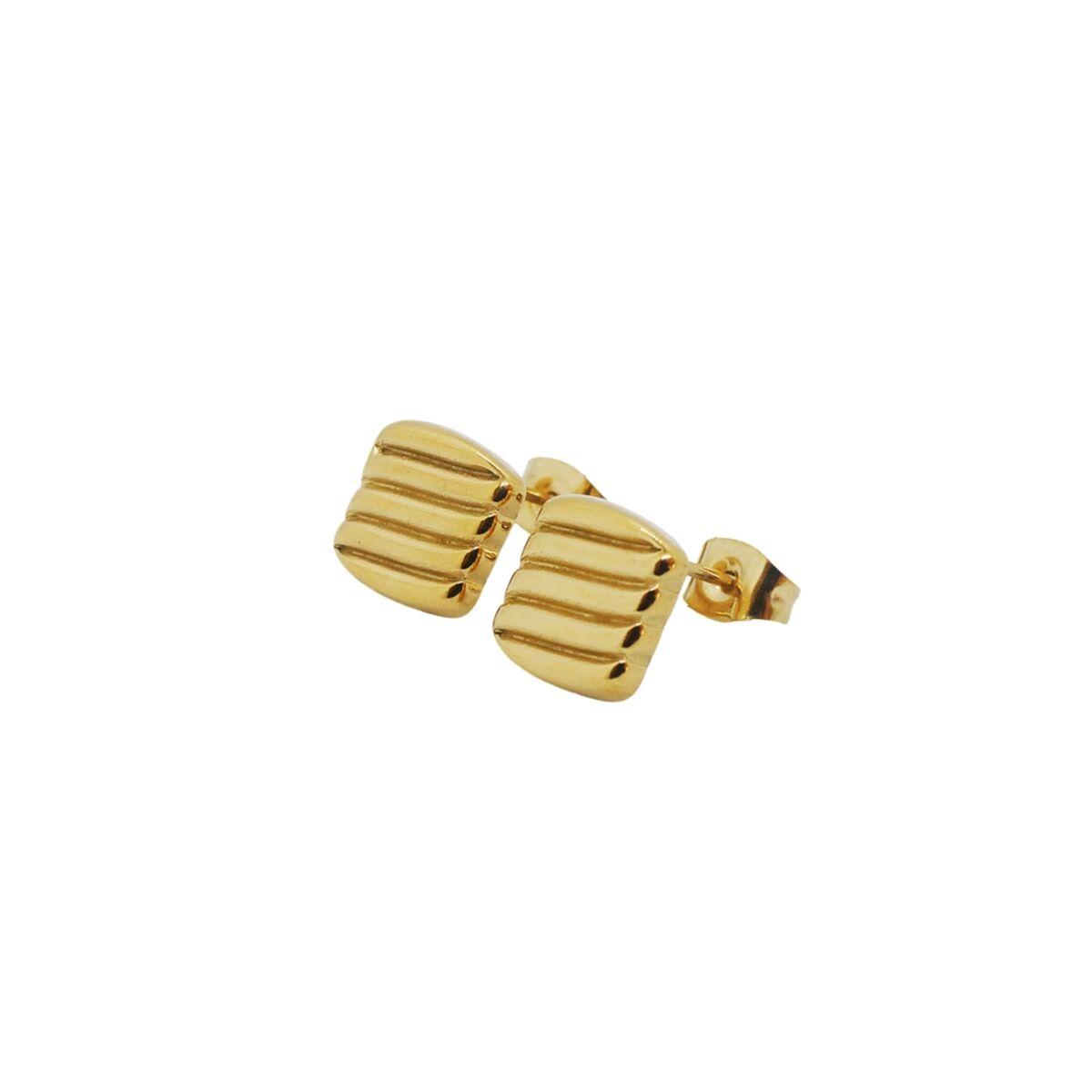 AN Jewels AL.E2MW23G - ørestikker til kvinder, guld-look billede