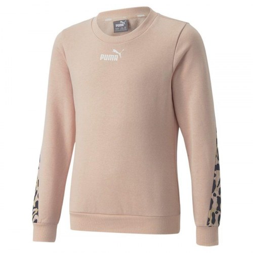 Puma Alpha Crew Neck sweatshirt til piger - pink, 11-12 år